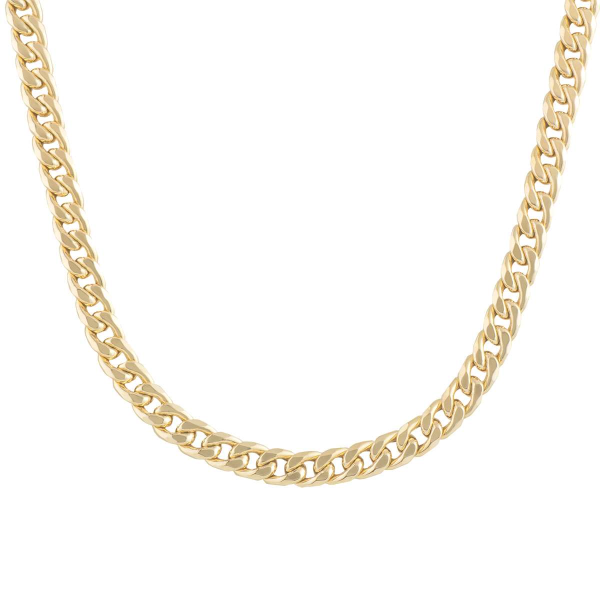 Yellow Gold Curb Chain | Rich Diamonds